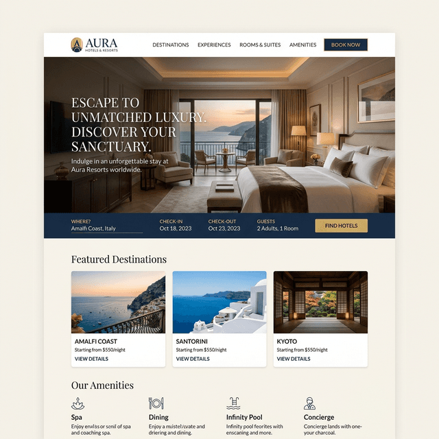 Kurumsal Web Sitesi - Zambak Oteli